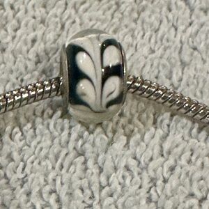 Pandora Stylish Black and Silver Bead Bracelet #790676